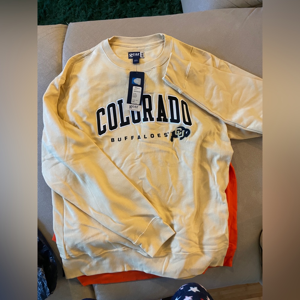 Colorado Buffaloes Crewneck Sweatshirt – Size Large – New with Tags